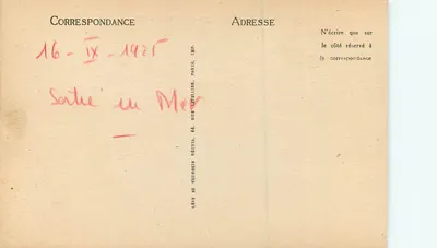 Malo-les-Bains — A Digue e a Praia — LL. — Verso