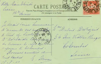 Thonon-les-Bains — Valle de la Drance — Cascada de Chevenoz — editor no identificado, n° 74 — Reverso