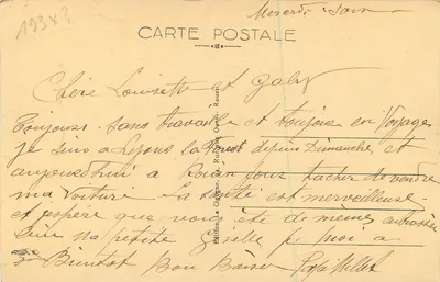 Rouen — Most Corneille — Wydawnictwo La Cigogne, n° 446 — Rewers