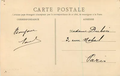 Rouen — Widok Plateau de Bonsecours — B. F., Paryż — Rewers