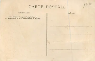 Le Croisic — Vue Générale des Quais — Collection L. B. Saint-Yzario — Achterkant
