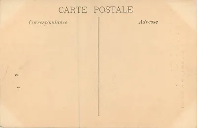 Gorges del Boup - Cascada de Courmes (70 m. de altura) — Edición Artística J. Bongard, n° 199 — Reverso