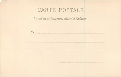 Nice, Bulwar Południowy — Poèmes de Provence de Jean Aicard — Karta Voltaire, Paryż, nr 1103 — Rewers