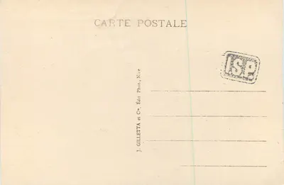 Saint-Paul - Vista geral Noroeste — Edição Lasset — Verso