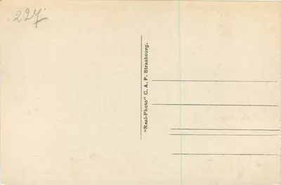 La Turbie — Panorama e vista sobre Mônaco — C.A.P. Strasbourg — Verso