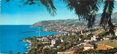 Riviera dei Fiori - Sanremo — Panorama do Levante — DA FOTOCOLOR - KODAK EK CHROME