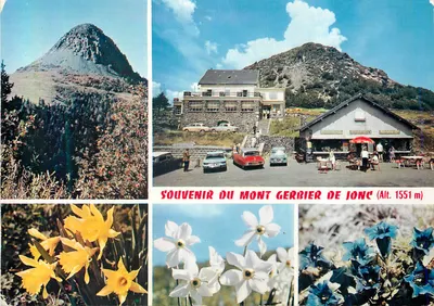 Mont Gerbier de Jonc — Lembrete do Mont Gerbier de Jonc (Alt. 1551 m) — Lumicap