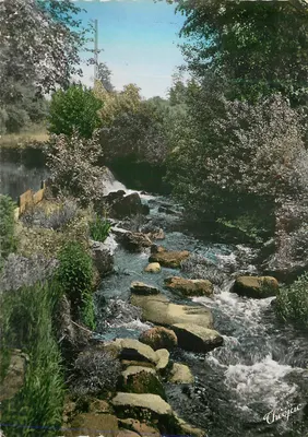 As rochas da Banize — Vallières (Creuse) — Edições Modernas Théojac - Limoges, n°11.161