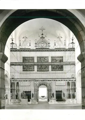Grade de ferro forjado da catedral de Valladolid — Museu Metropolitan de Nova York — PH 12-36
