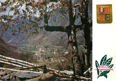 Valls d'Andorra — vista geral — Edições FISA, série N.º 14