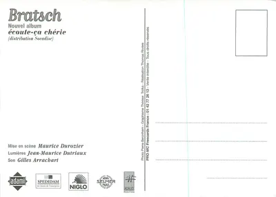 Bratsch — słuchaj, moja droga — Fnac — Rewers