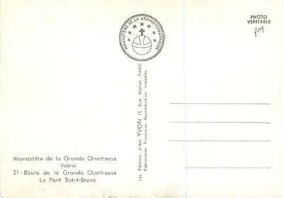 Ponte Saint-Bruno — Il Ponte Saint-Bruno — Éditions d'Art Yvon, Parigi — Verso