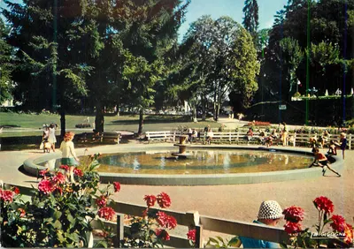 Saint-Honoré-les-Bains — Estação termal, piscina do parque — Edições da Cigogne