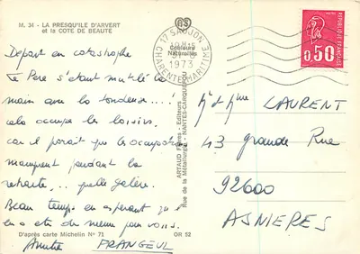 La Presqu'île d'Arvert et la Côte de Beauté — Artaud Frères - Nantes-Carquefou — Rewers