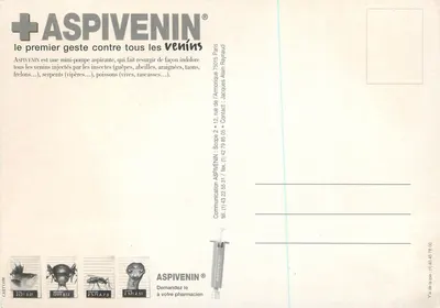 Guepe — Delinquente — Aspivenin — Verso