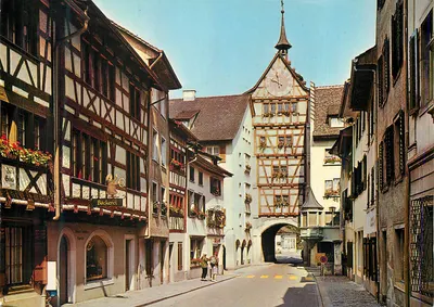 Stein am Rhein — Untertertor — E. Baumann, 423