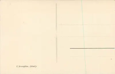 L'Assunta — détail — Gallerie Reale di Venezia, n° 329 LL — Verso