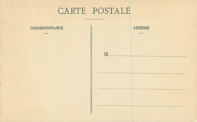 Túnel del Mas-de-Tézic cerca de VILLEFRANCHE-de-ROUERGUE — vista de la carretera y del túnel en un paisaje montañoso — editor M. C. M. C. (impresor) — Reverso