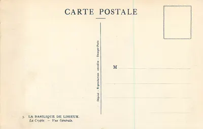 The Basilica of Lisieux — General View — Dräege-Paris — Back
