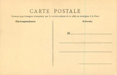 Palazzo di Fontainebleau — Le Scale del Cavallo — B.F., PARIS — Verso