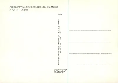 कोलंबे-ले-दुओ-एग्लिस - एग्लिस - CIM — पीछे
