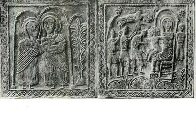 Cividale - Faces laterais do Altar de Ratchis (século VIII) — Museu Cristiano - Duomo — Ediz. Muner - Cividale