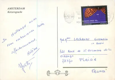 Amsterdam — Canali e case tipiche — HAMAR — Verso