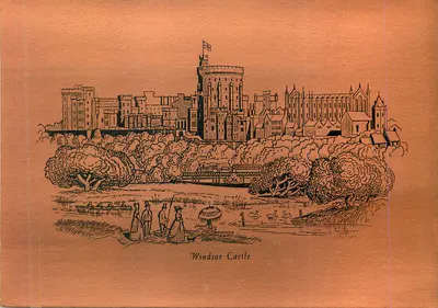 Castelo de Windsor — vista panorâmica — Principality Covers