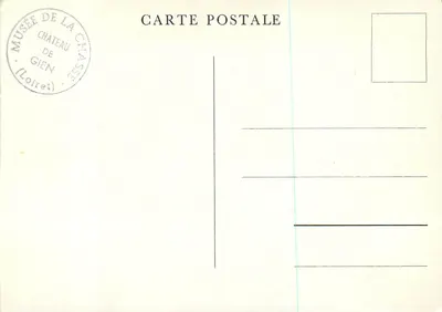 « Le Roussillon » — Tappeto di Aubusson (Les Borderies) di René Perrot (1952) — Museo Internazionale della Caccia, Gien (Loiret) — Verso