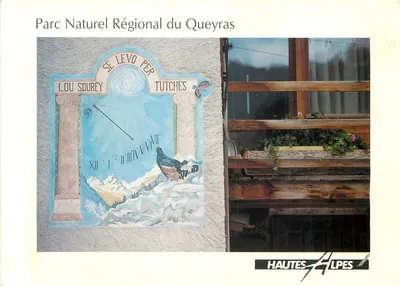Relógio solar do Queyras — Saint-Véran (Hôtel Coste-Belle) — edição Pierre Putelat