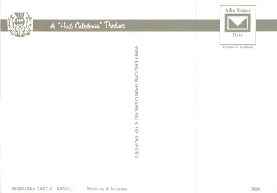 Castillo de Inveraray — Argyll — Whiteholme Publishers Ltd — Reverso