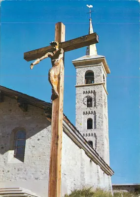 Tignes — Calvário e Igreja da Saboia — Éditions Ixakron