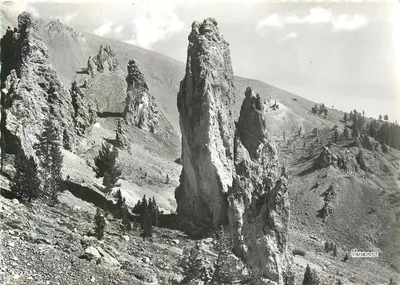 Col d'Izoard (2360 m.) — A Casse deserta — Edições F. Francou - Briançon