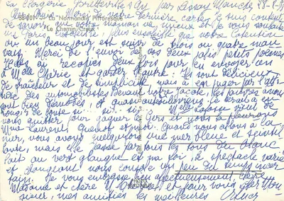 La Cergerie - Normandia Pittoreska — Le Chemin Creux — Wyd. Normandie — Rewers