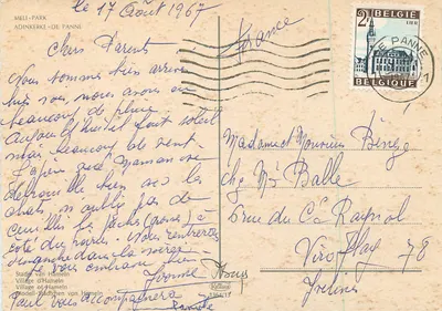 Vila de Hameln — Modelo da Cidade de Hameln — editor Krüger — Verso