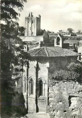 Saint-Émilion (Gironde) — A capela e a Torre do Rei — Édition de l'Europe, Pierron