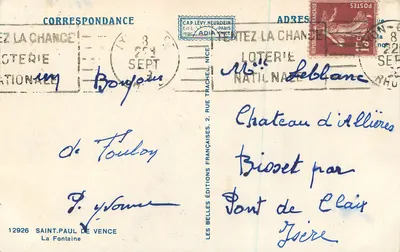 Fontaine — Adria — Wydawnictwo Adia, nr 12926 — Rewers
