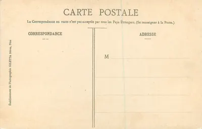 Beaulieu — Vista generale — Edizione Giletta, fot., Nice, n° 333 — Verso