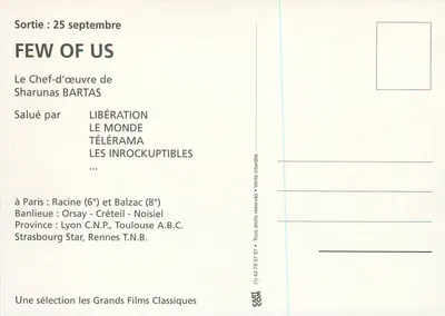 Niektórzy z nas — film Sharunasa Bartasa — Klasyka Filmów — Rewers