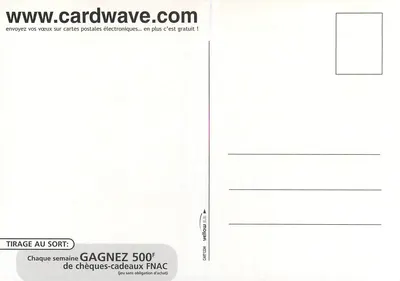 Cartão postal publicitário — Ring my mail mail ! — Cardwave.com — Verso