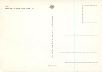 I Love New York — skyline — Alfred Mainzer, Inc. — Rewers