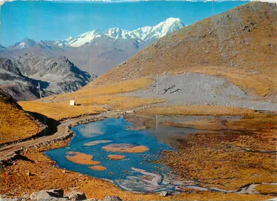 Lago Marlou - Ao fundo, o Monte Branco (4.807 m) — Bourg-Saint-Maurice, Les Arcs (Savoie) — CIMCOLOR
