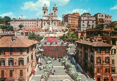 Piazza di Spagna — Trinità dei Monti — OTO