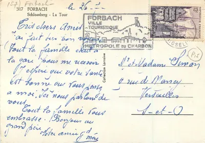 Schlossberg - La Tour — Forbach — editor Ville Touristique — Reverso