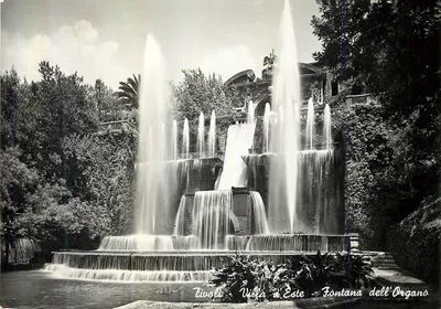 Tivoli - Villa d'Este - Fontana dell'Organo — Alterocca Terni