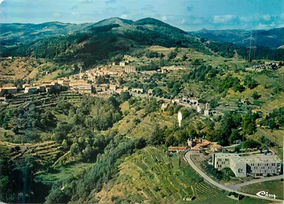 St-Pierrevelille (Ardèche) — Vista geral aérea — Repr. Interd. - 37-000