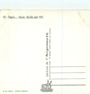 Dziecko w tradycyjnym stroju — Chagrin... — Wydawnictwo Argonaute — Rewers