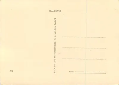 Metz — Vista para o Monte Saint-Quentin — Cie des Arts Photomécaniques, 44, r. Letellier, Paris-15 — Verso