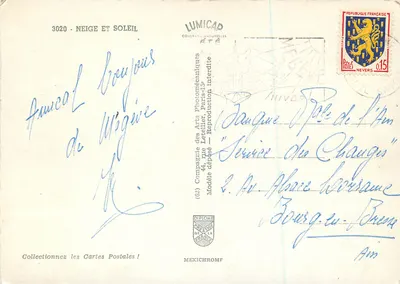 Śnieg i Słońce — Iris — 3020 — Rewers