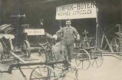 Stand Compain-Boyer — Máquinas agrícolas — Compagnie Compain-Boyer, Nevers